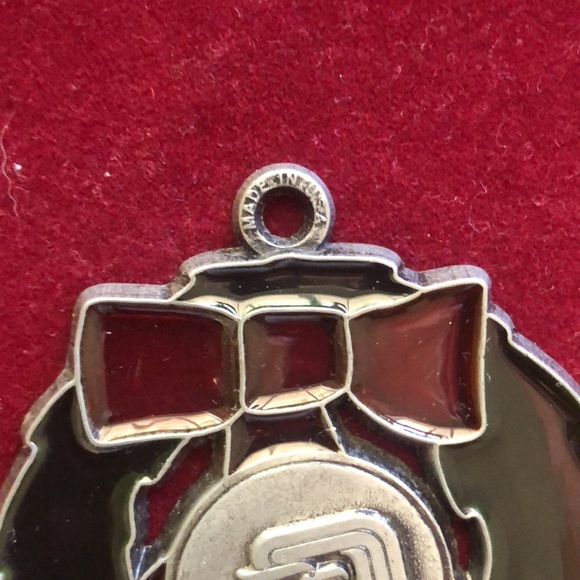 Bird Ornament stain glass with metal - Picture 11 of 13